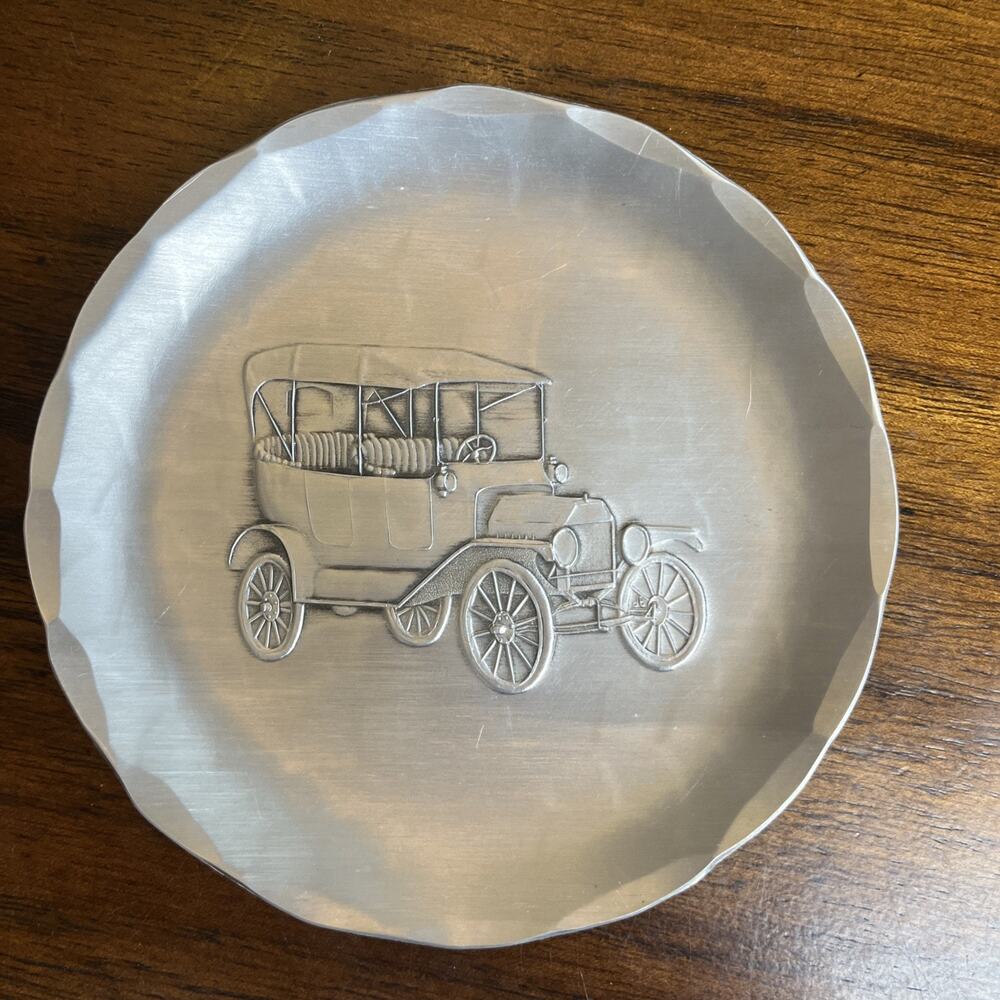 Wendell August Forge Aluminum FORD MODEL T Coaster PROMOTIONAL Jerry Taylor 1993